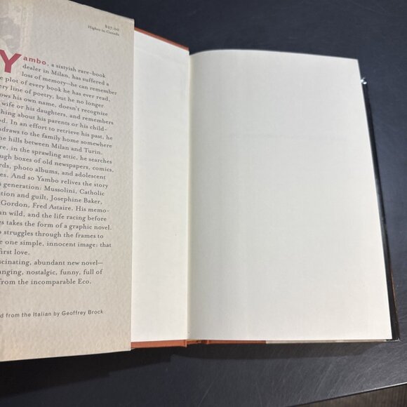 The Mysterious Flame of Queen Loana Umberto Eco 1st Ed. HC 2005 Harcourt - Picture 5 of 11